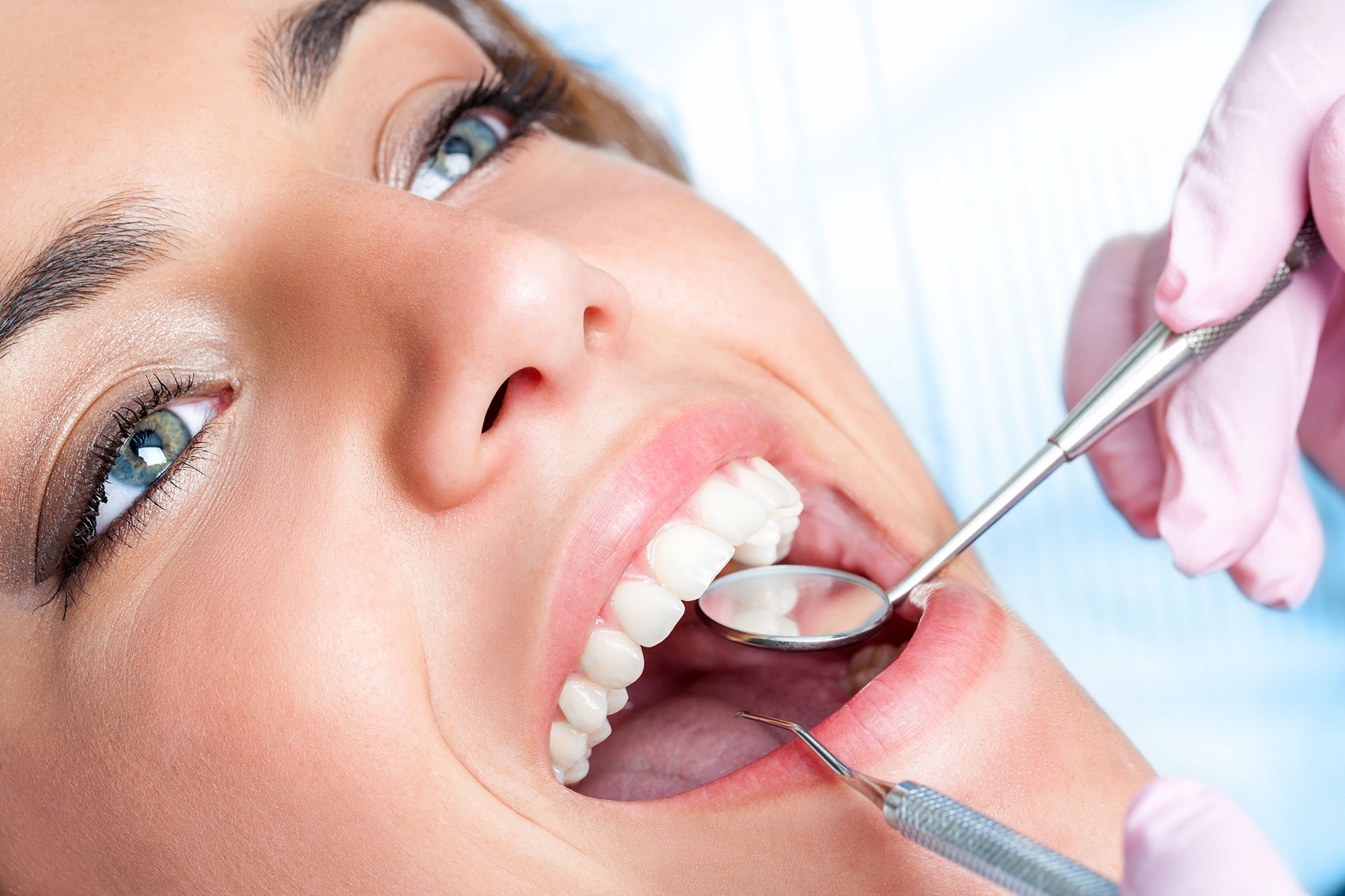 Revisión bucal de dentista